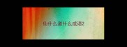 仙什么道什么成语