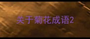关于菊花成语