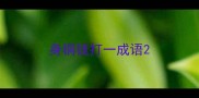 身铜钱打一成语