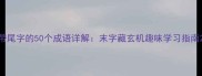 带尾字的50个成语详解末字藏玄机趣味学习指南