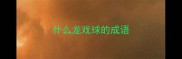 什么龙戏球的成语