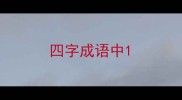 四字成语中