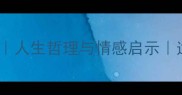 30个无缘成语背后的寓意人生哲理与情感启示适合发朋友圈的文案灵感