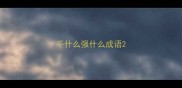 千什么强什么成语