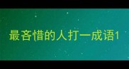 最吝惜的人打一成语