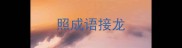 照成语接龙