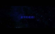 适字的成语