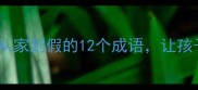 含jia的成语大全从家到假的12个成语让孩子秒变语文小达人