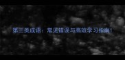 第三类成语常见错误与高效学习指南