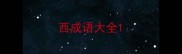 西成语大全