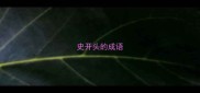 史开头的成语