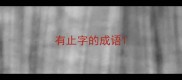 有止字的成语