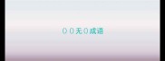 无成语