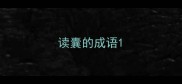 读囊的成语