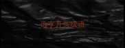 远字开头成语