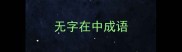 无字在中成语