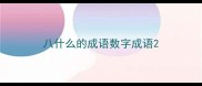 八什么的成语数字成语