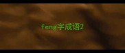 feng字成语