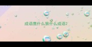 成语鹰什么狼什么成语