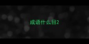 成语什么目