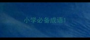 小学必备成语