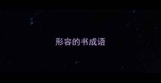 形容的书成语