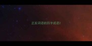 正反词语的四字成语
