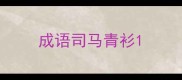 成语司马青衫