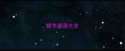 镜字成语大全