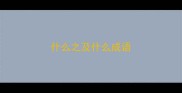 什么之及什么成语