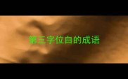 第三字位自的成语