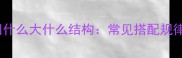 四字成语的四什么大什么结构常见搭配规律与学习技巧