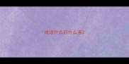 成语什么目什么亲