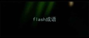 flash成语