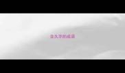 含久字的成语