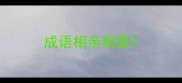 成语相亲相爱