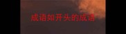 成语如开头的成语
