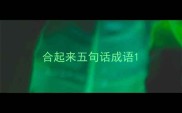 合起来五句话成语