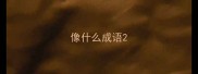 像什么成语