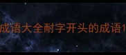 成语大全耐字开头的成语
