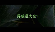 异成语大全