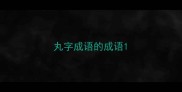 丸字成语的成语