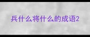 兵什么将什么的成语