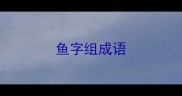 鱼字组成语