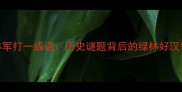 绿林军打一成语历史谜题背后的绿林好汉智慧