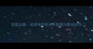 双星共耀成语背后的合作智慧与职场启示
