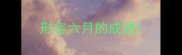 形容六月的成语