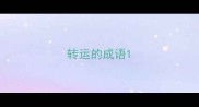 转运的成语