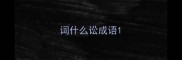 词什么讼成语